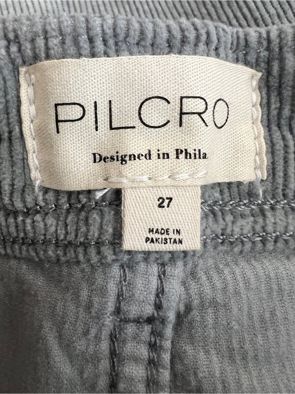 Pilcro Anthropologie NWT High-Rise Flare Corduroy Pants – Size 27 - Picture 7 of 11